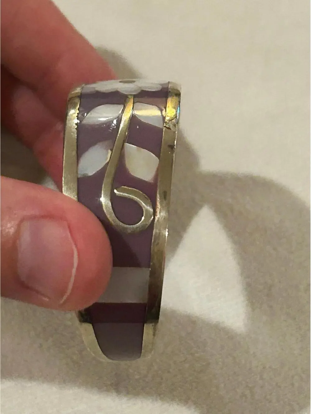 bracelet made in Mexico flower 925 sterling silver - Picture 7 of 12